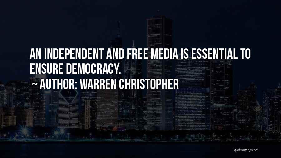 Warren Christopher Quotes 700125