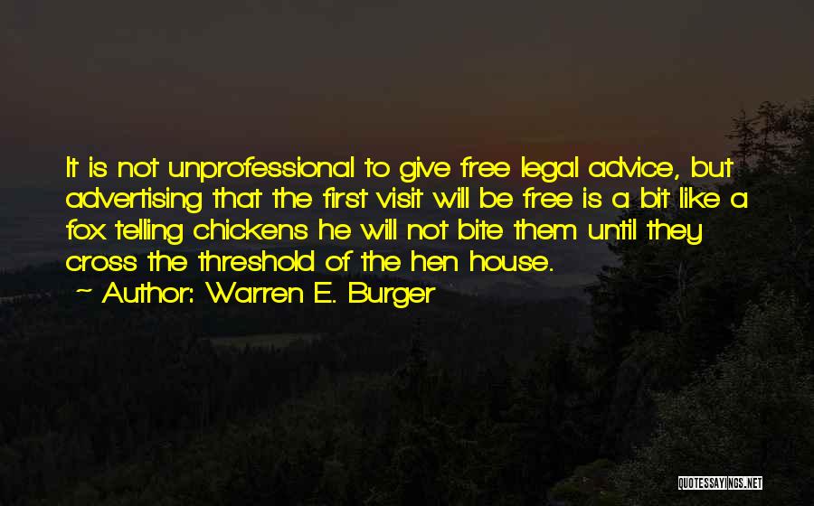 Warren E. Burger Quotes 348548