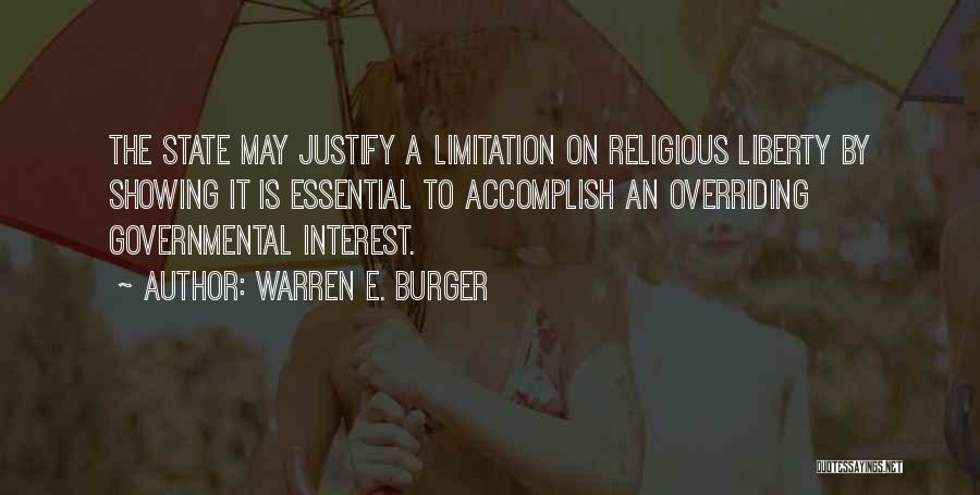 Warren E. Burger Quotes 422931
