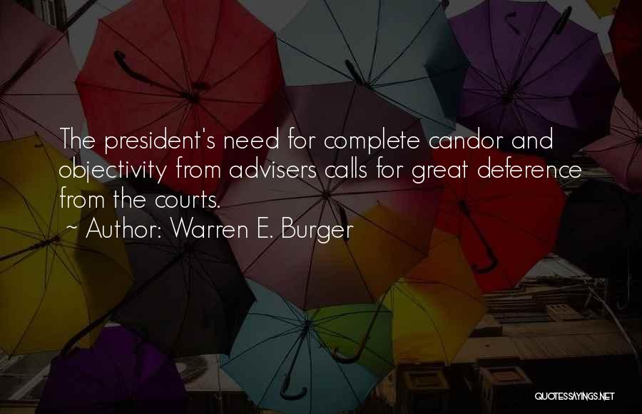 Warren E. Burger Quotes 449719