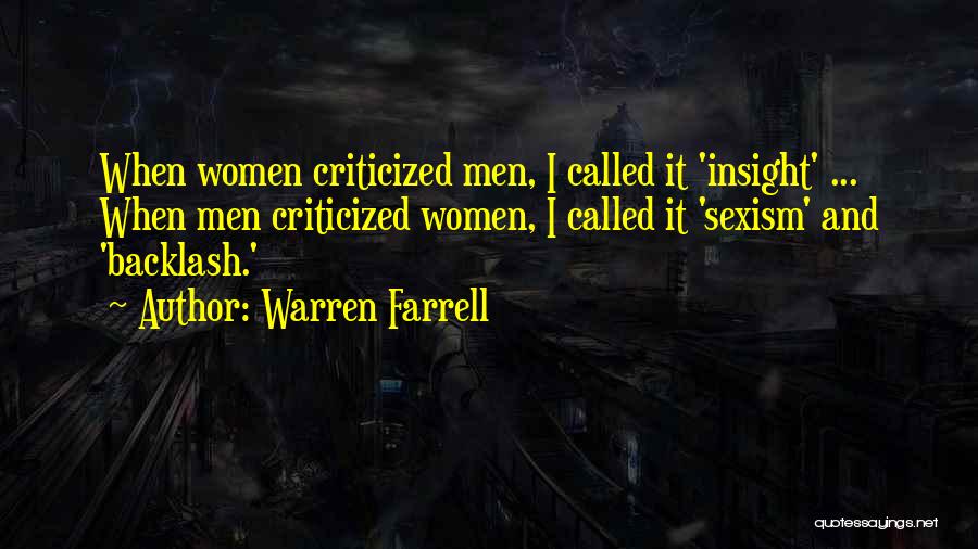 Warren Farrell Quotes 123373