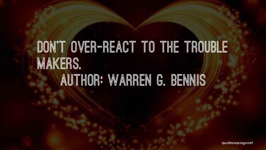 Warren G. Bennis Quotes 104374