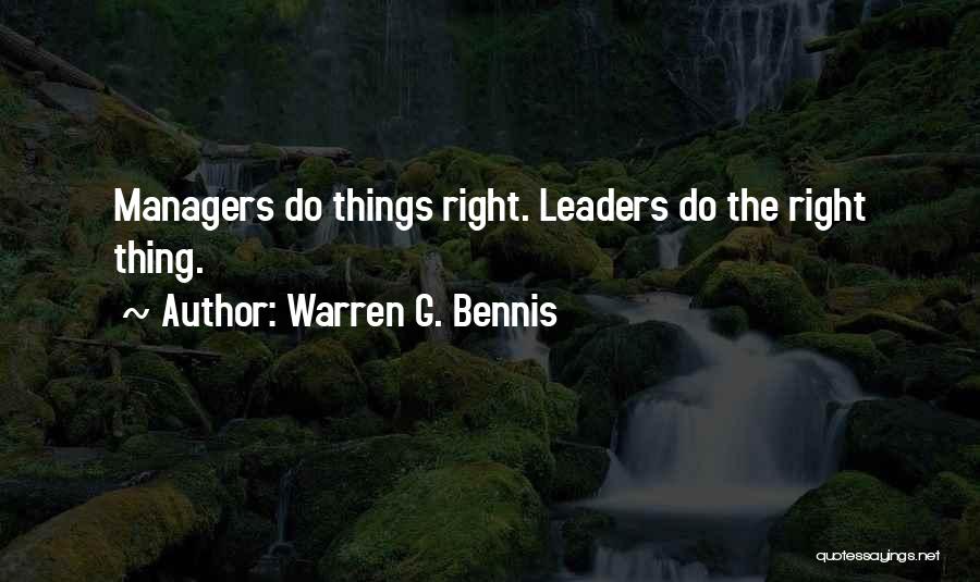 Warren G. Bennis Quotes 104458