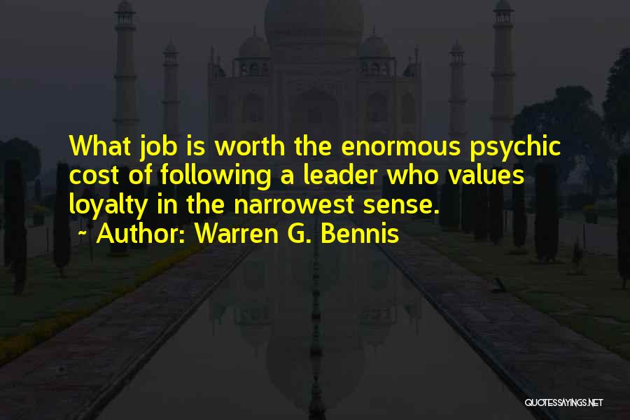 Warren G. Bennis Quotes 1287341