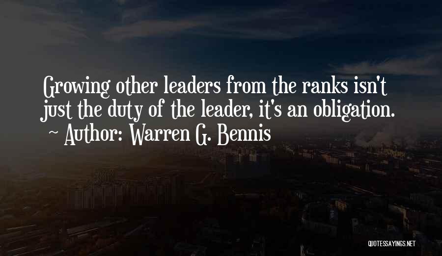 Warren G. Bennis Quotes 1323468