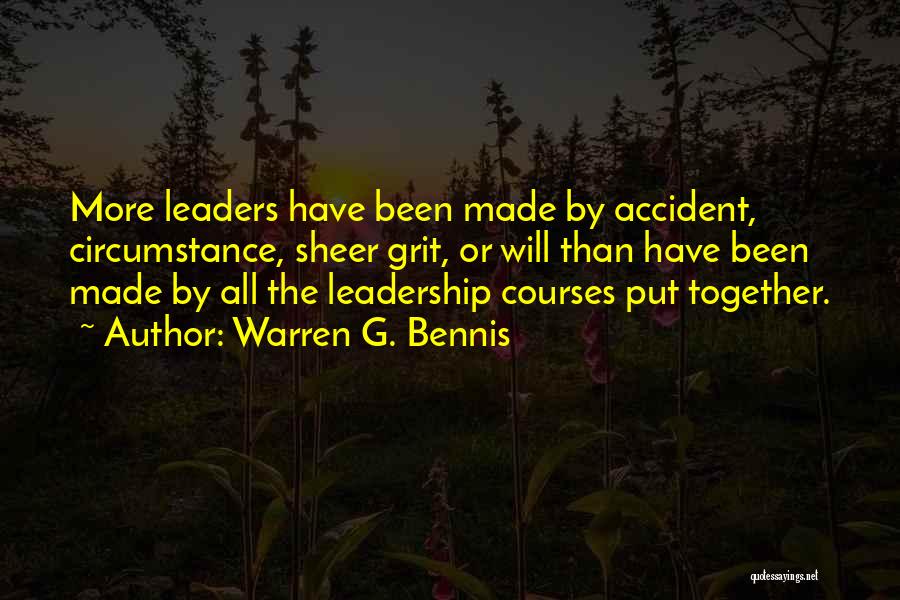 Warren G. Bennis Quotes 1596223