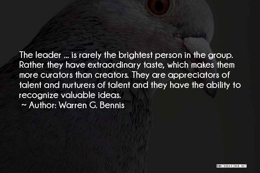 Warren G. Bennis Quotes 1982510