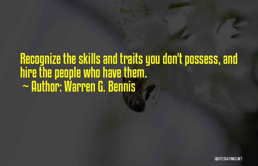 Warren G. Bennis Quotes 2147925