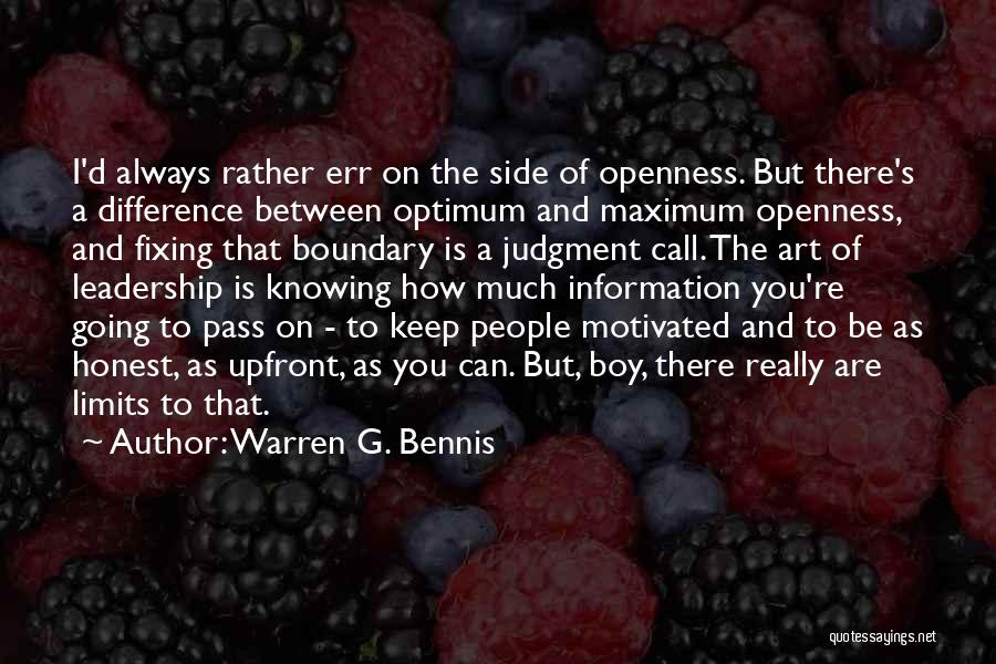 Warren G. Bennis Quotes 2202030