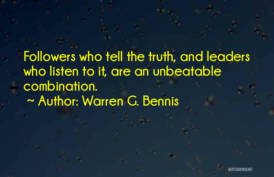 Warren G. Bennis Quotes 380811