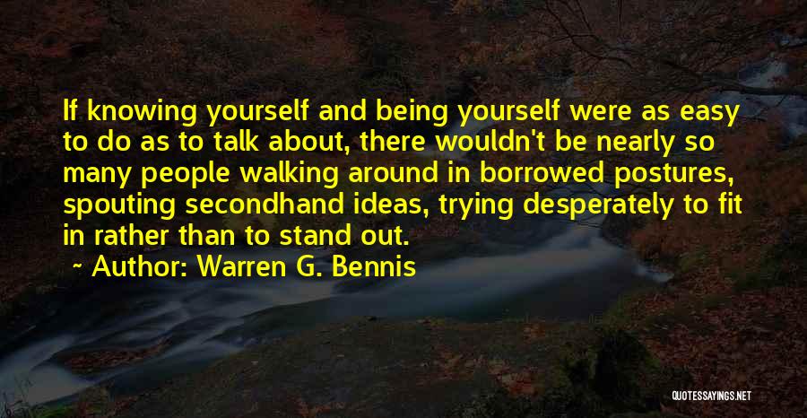 Warren G. Bennis Quotes 450467