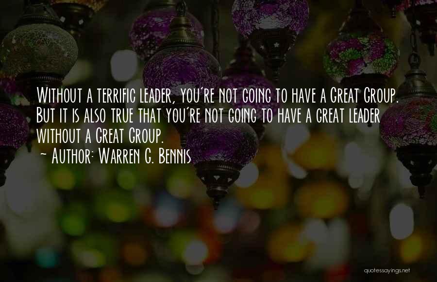 Warren G. Bennis Quotes 713654