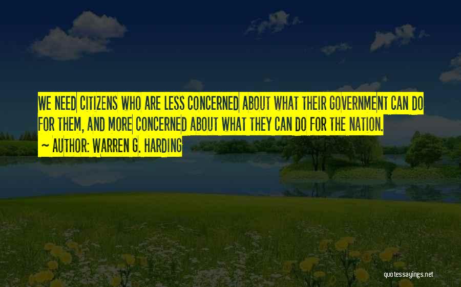 Warren G. Harding Quotes 1598822