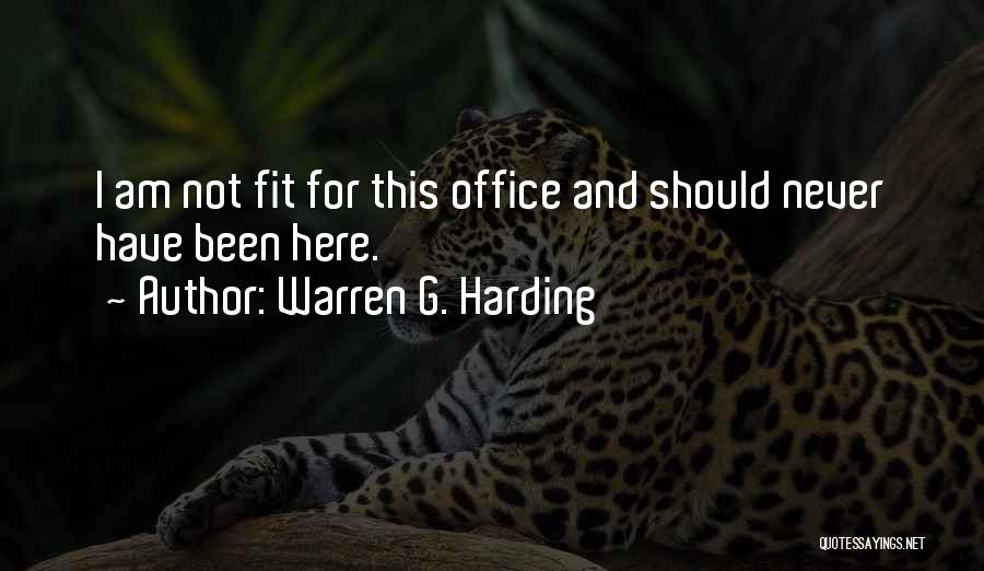 Warren G. Harding Quotes 935471