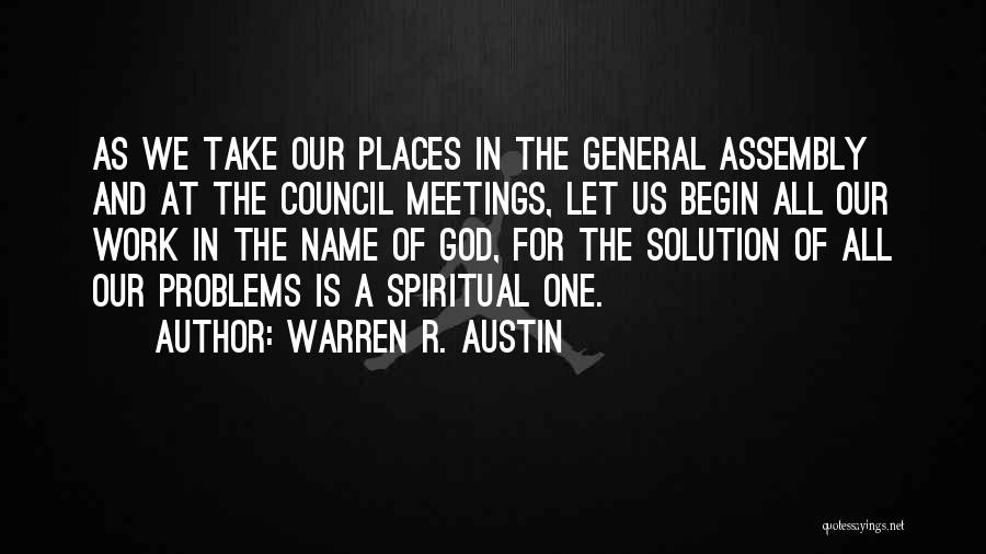 Warren R. Austin Quotes 1426325