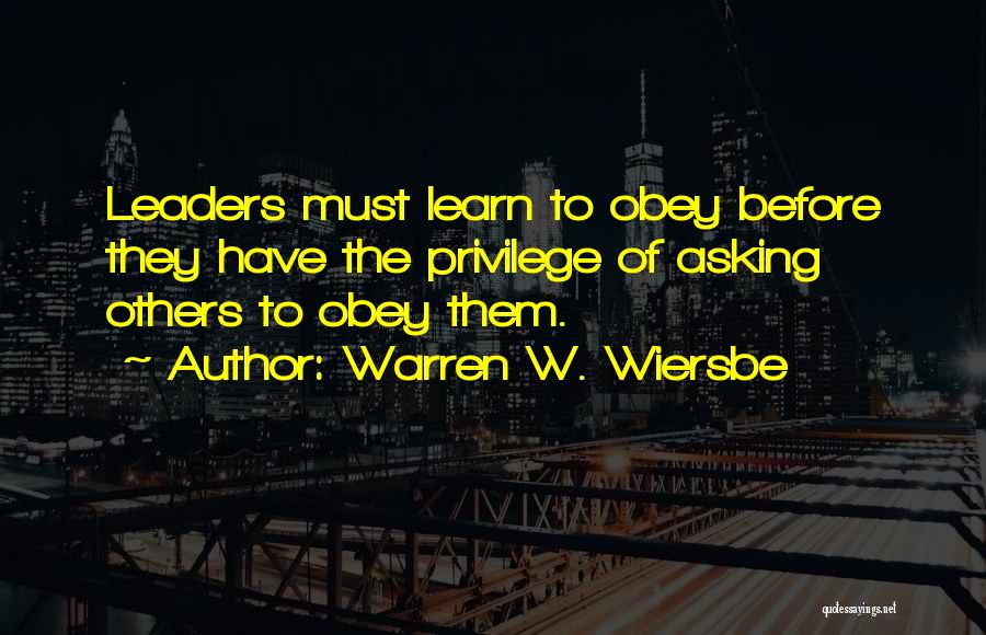 Warren W. Wiersbe Quotes 1112815