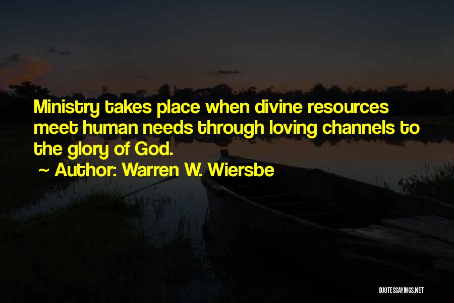 Warren W. Wiersbe Quotes 1392689