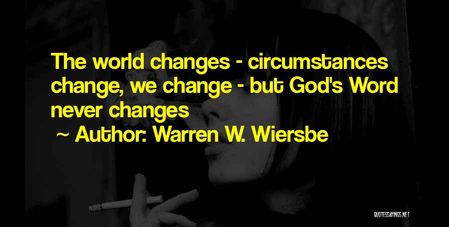Warren W. Wiersbe Quotes 1769947