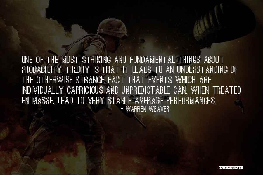 Warren Weaver Quotes 402337 Warren Weaver Quotes 402337