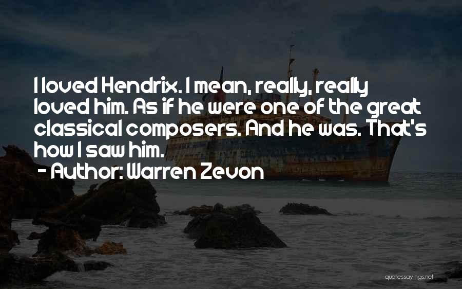Warren Zevon Quotes 1954099