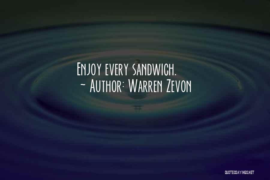 Warren Zevon Quotes 915071