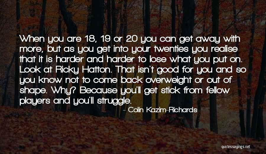 Warrigal Care Quotes By Colin Kazim-Richards Warrigal Care Quotes By Colin Kazim-Richards