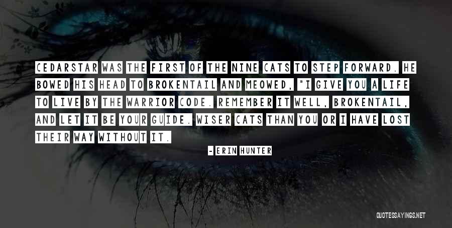Warrior Code Quotes By Erin Hunter Warrior Code Quotes By Erin Hunter
