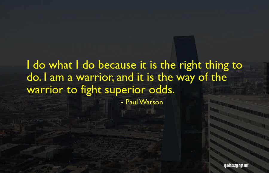 Warrior Fight Quotes By Paul Watson Warrior Fight Quotes By Paul Watson