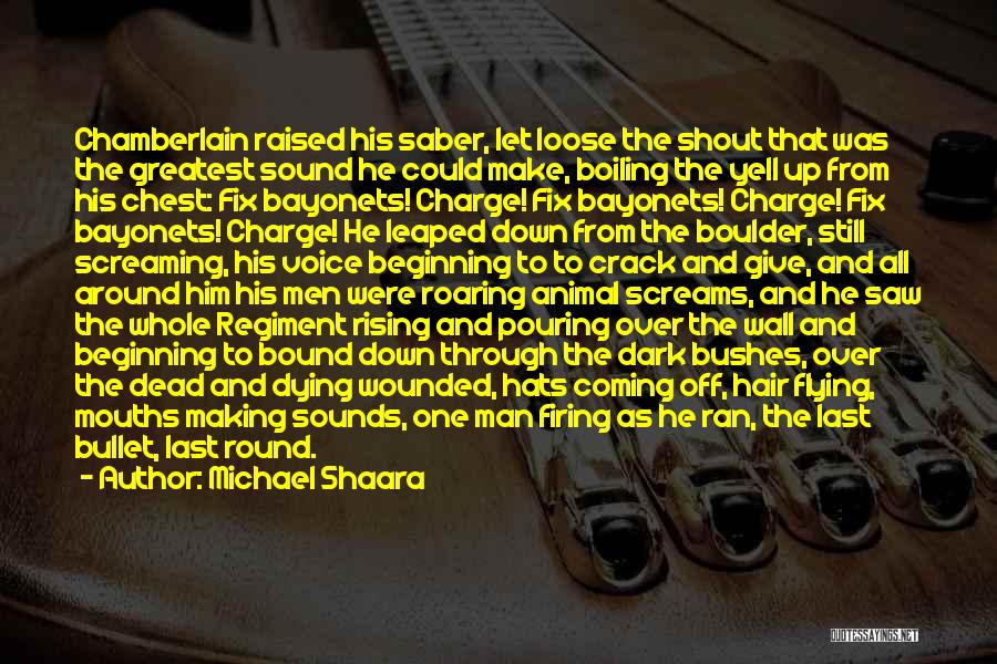 Warrior Rising Quotes By Michael Shaara