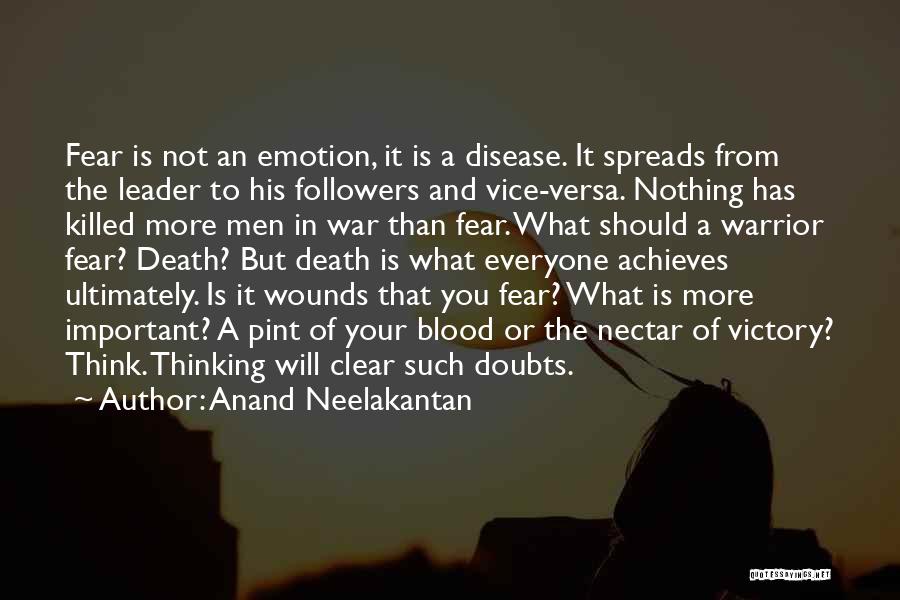 Warrior Victory Quotes By Anand Neelakantan