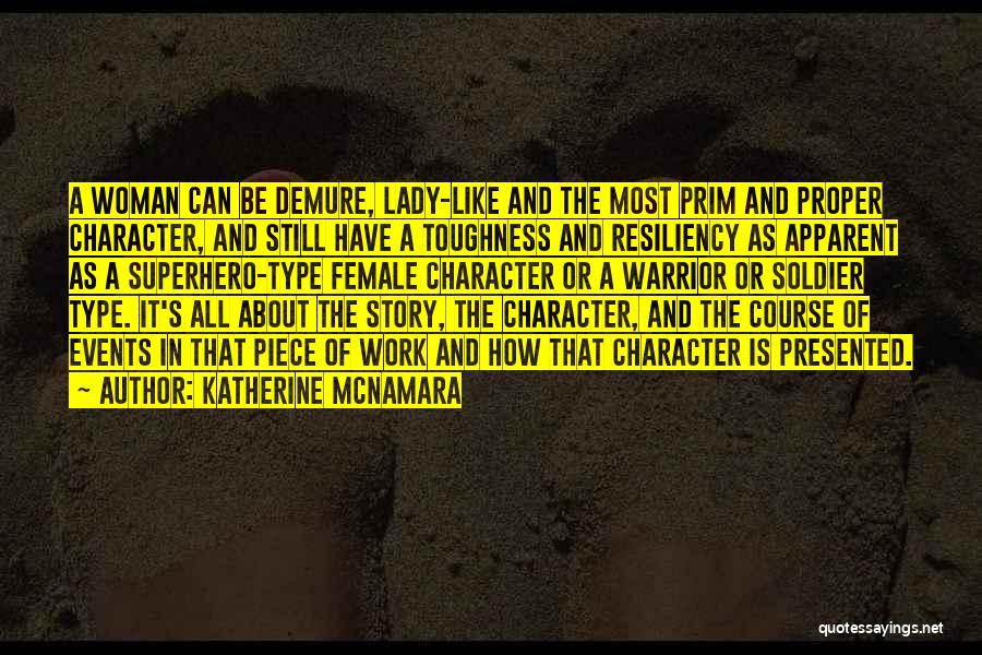 Warrior Woman Quotes By Katherine McNamara