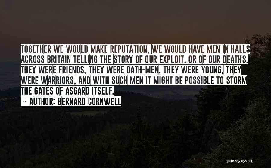 Warriors Death Quotes By Bernard Cornwell