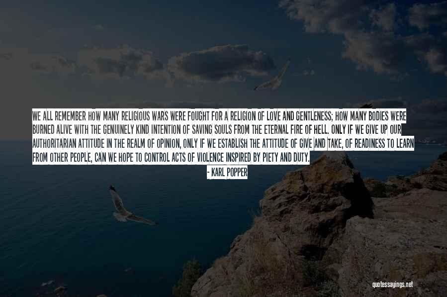 Wars For Religion Quotes By Karl Popper Wars For Religion Quotes By Karl Popper