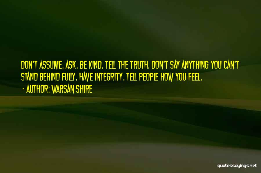 Warsan Shire Quotes 1659770