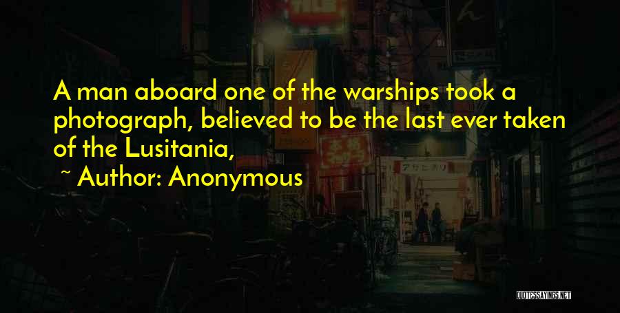 Warships Quotes By Anonymous