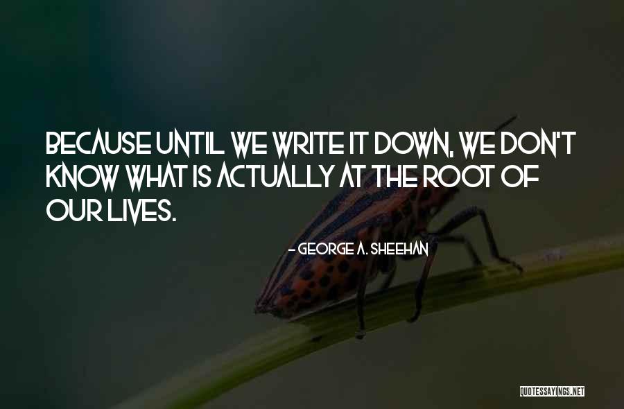 Warshowsky Allan Quotes By George A. Sheehan Warshowsky Allan Quotes By George A. Sheehan