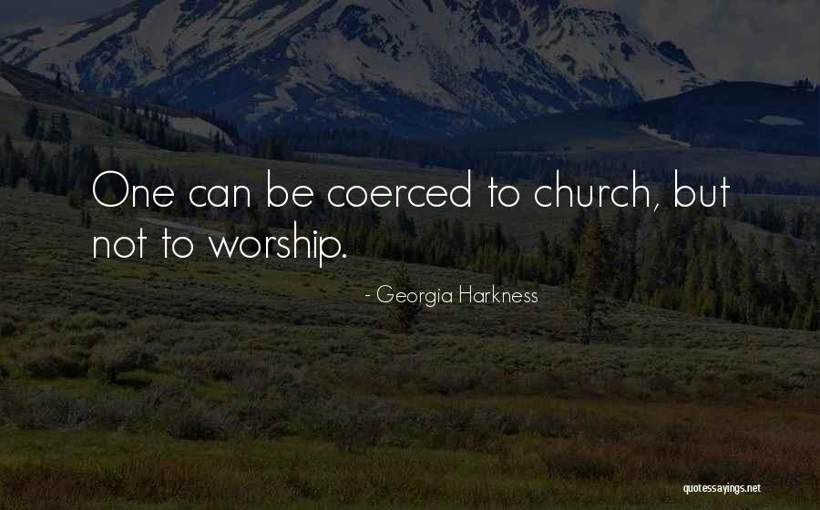 Warstwy Gleby Quotes By Georgia Harkness