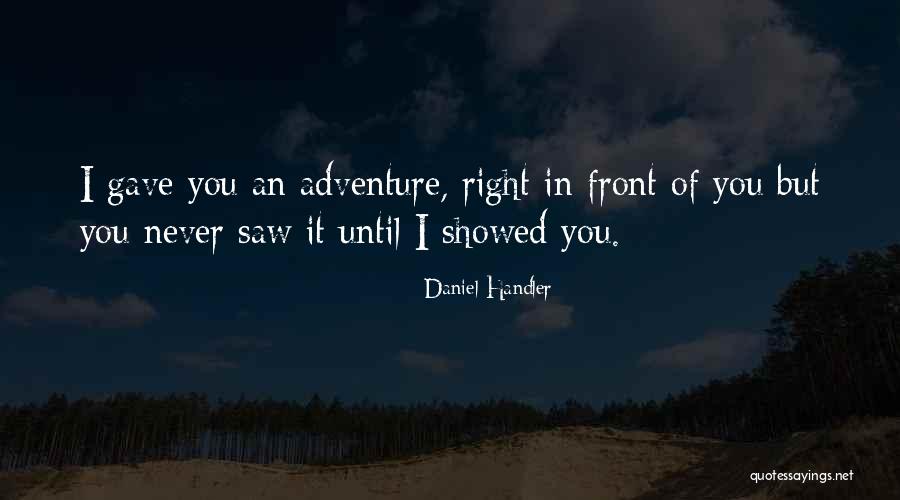 Wartenweiler Library Quotes By Daniel Handler Wartenweiler Library Quotes By Daniel Handler