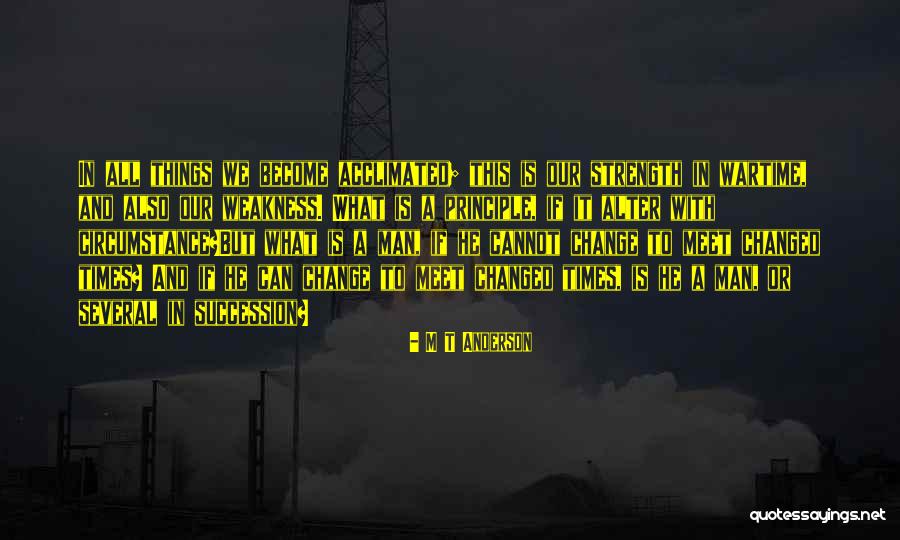 Wartime Quotes By M T Anderson Wartime Quotes By M T Anderson