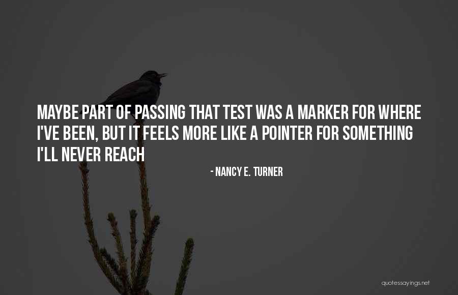 Was Never Quotes By Nancy E. Turner Was Never Quotes By Nancy E. Turner