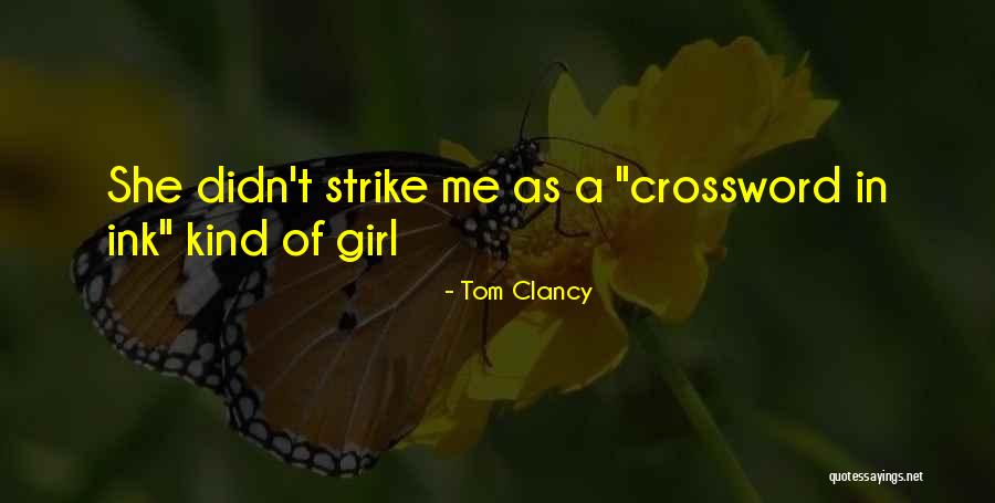 Was Sorry For Crossword Quotes By Tom Clancy Was Sorry For Crossword Quotes By Tom Clancy
