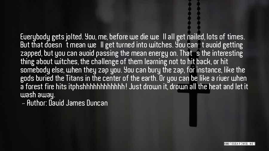 Wash It All Away Quotes By David James Duncan