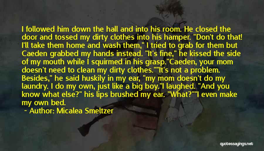 Wash My Hands Of You Quotes By Micalea Smeltzer