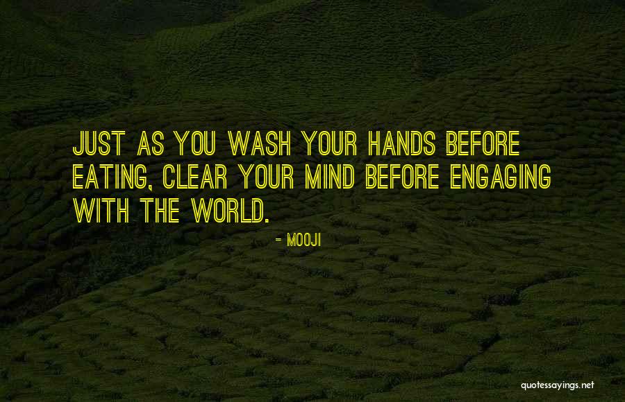 Wash My Hands Of You Quotes By Mooji