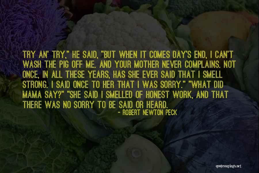 Wash Off The Day Quotes By Robert Newton Peck Wash Off The Day Quotes By Robert Newton Peck