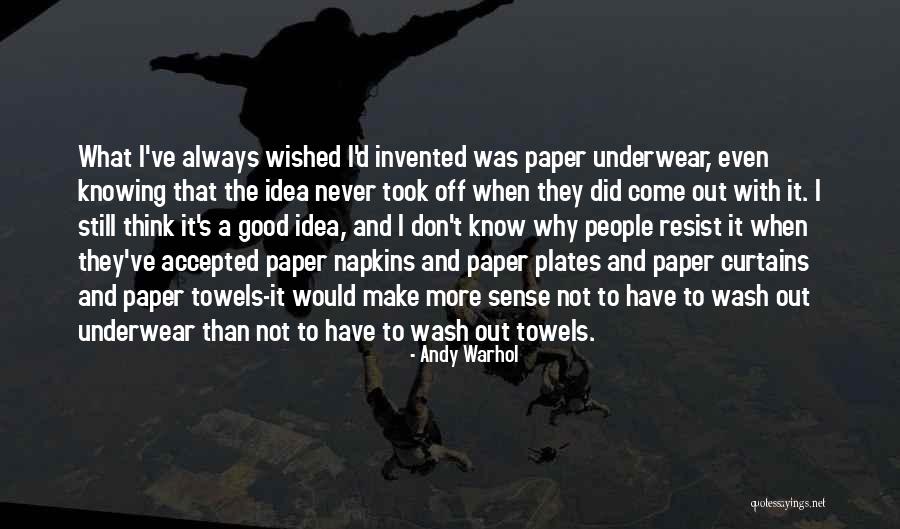 Wash Quotes By Andy Warhol Wash Quotes By Andy Warhol