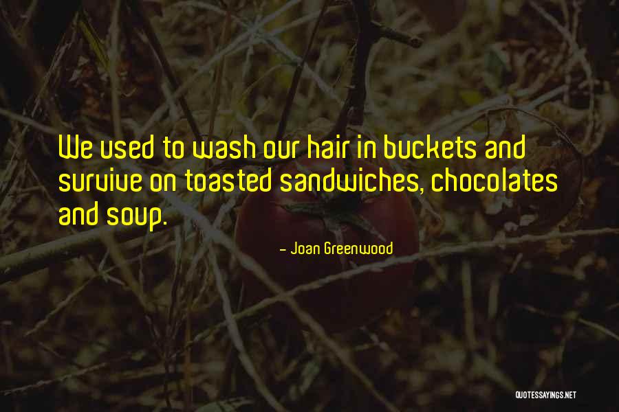 Wash Your Hair Quotes By Joan Greenwood