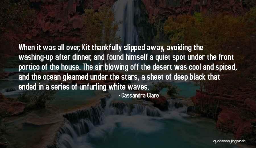 Washing Away Quotes By Cassandra Clare