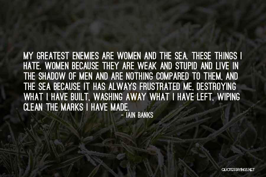 Washing Away Quotes By Iain Banks