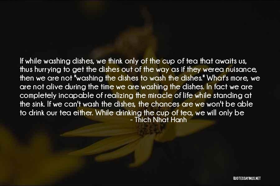 Washing Away Quotes By Thich Nhat Hanh